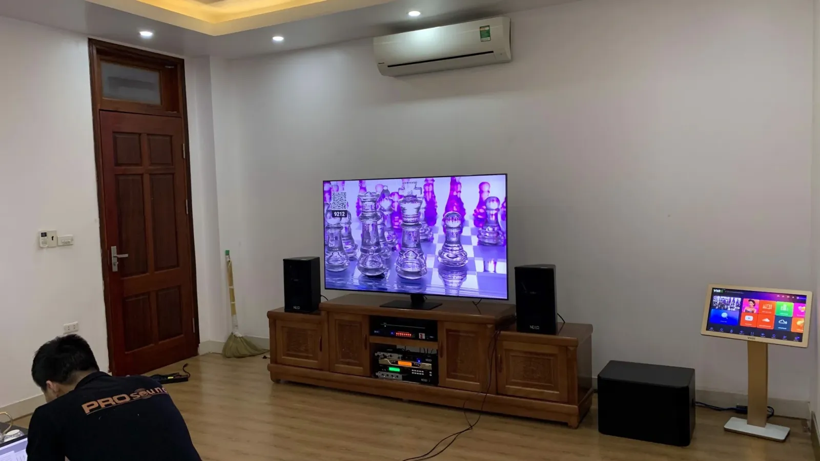 dàn karaoke gia đình 