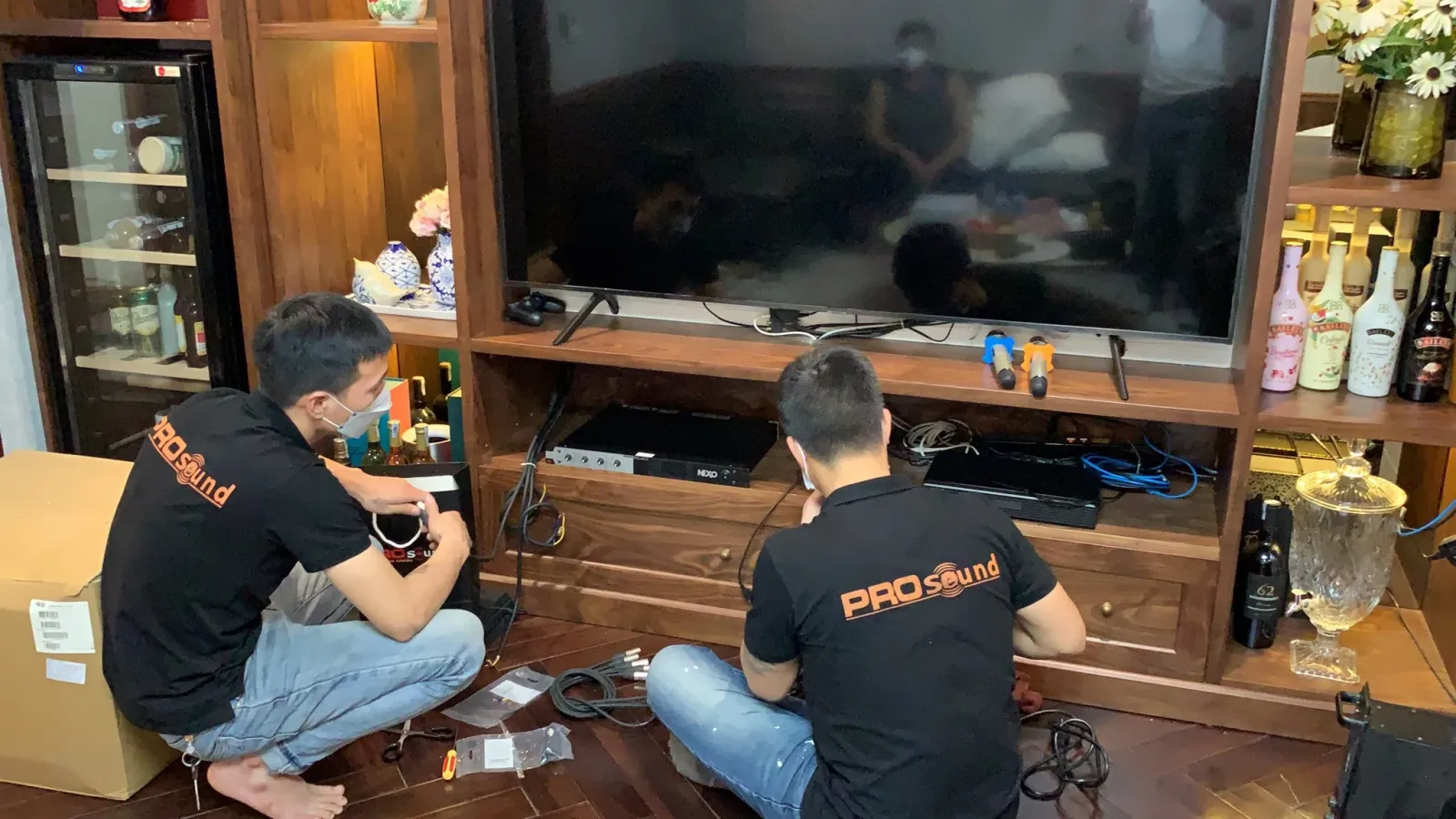 dàn karaoke gia đình