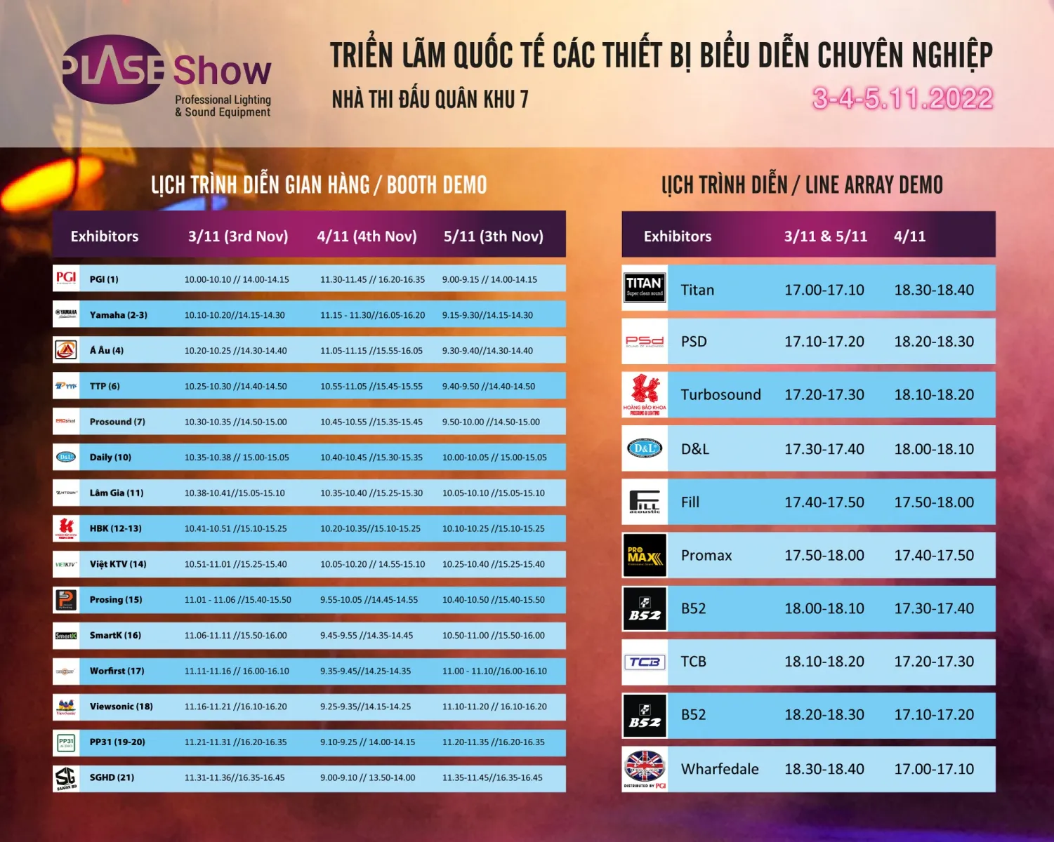 Triển lãm PLASE Show 2022 tại TP HCM