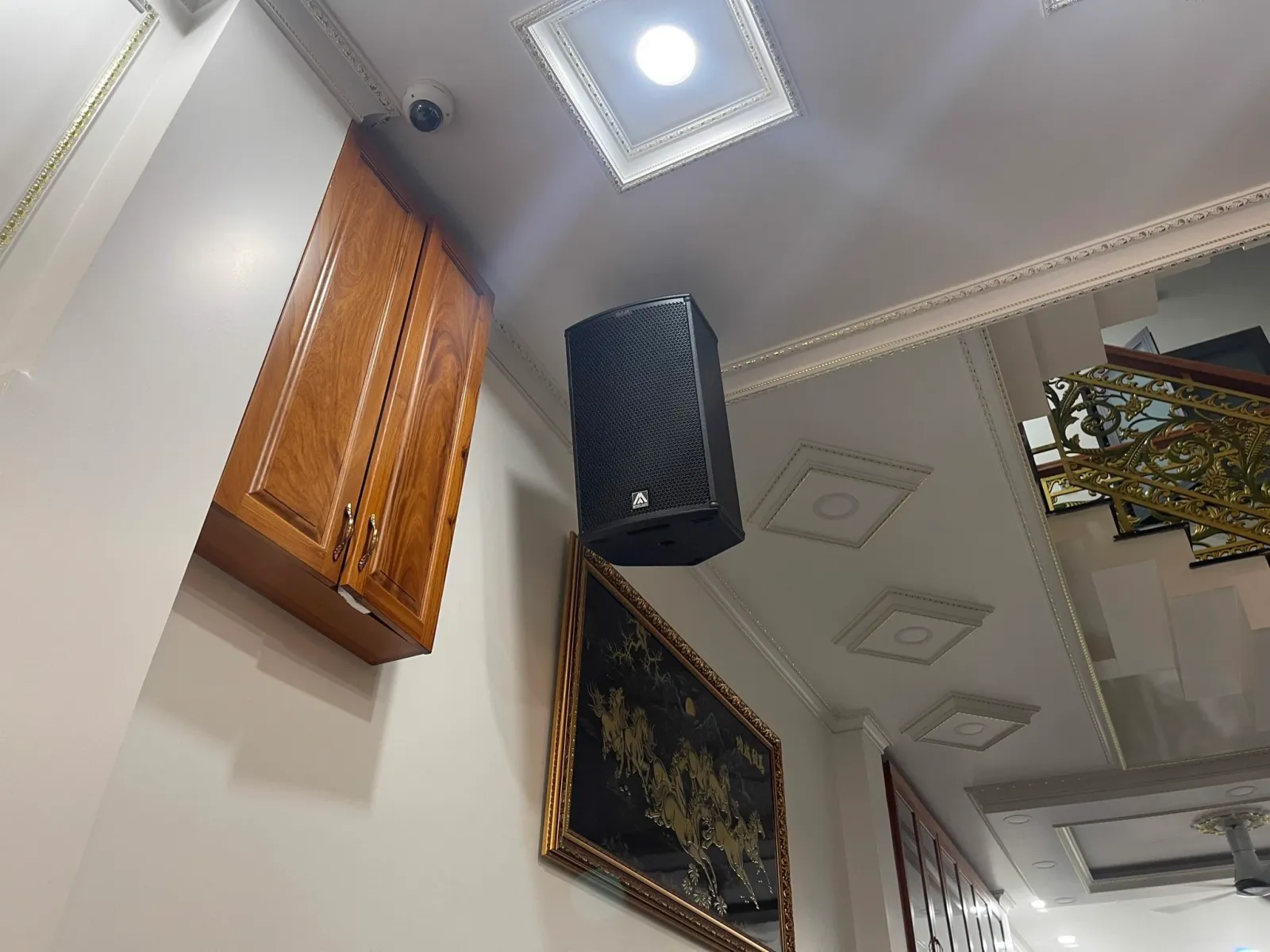 loa hát treo tường 