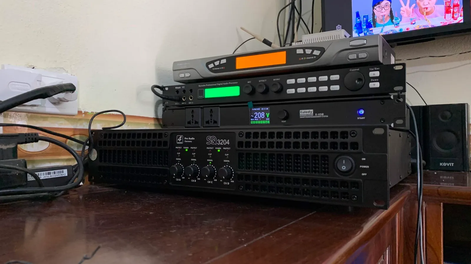 dàn karaoke gia đình 