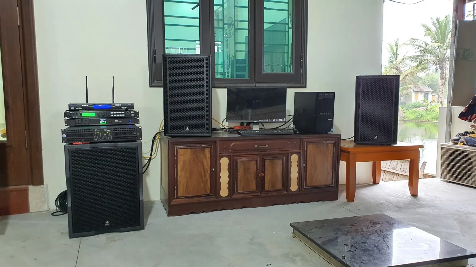 dàn karaoke gia đình