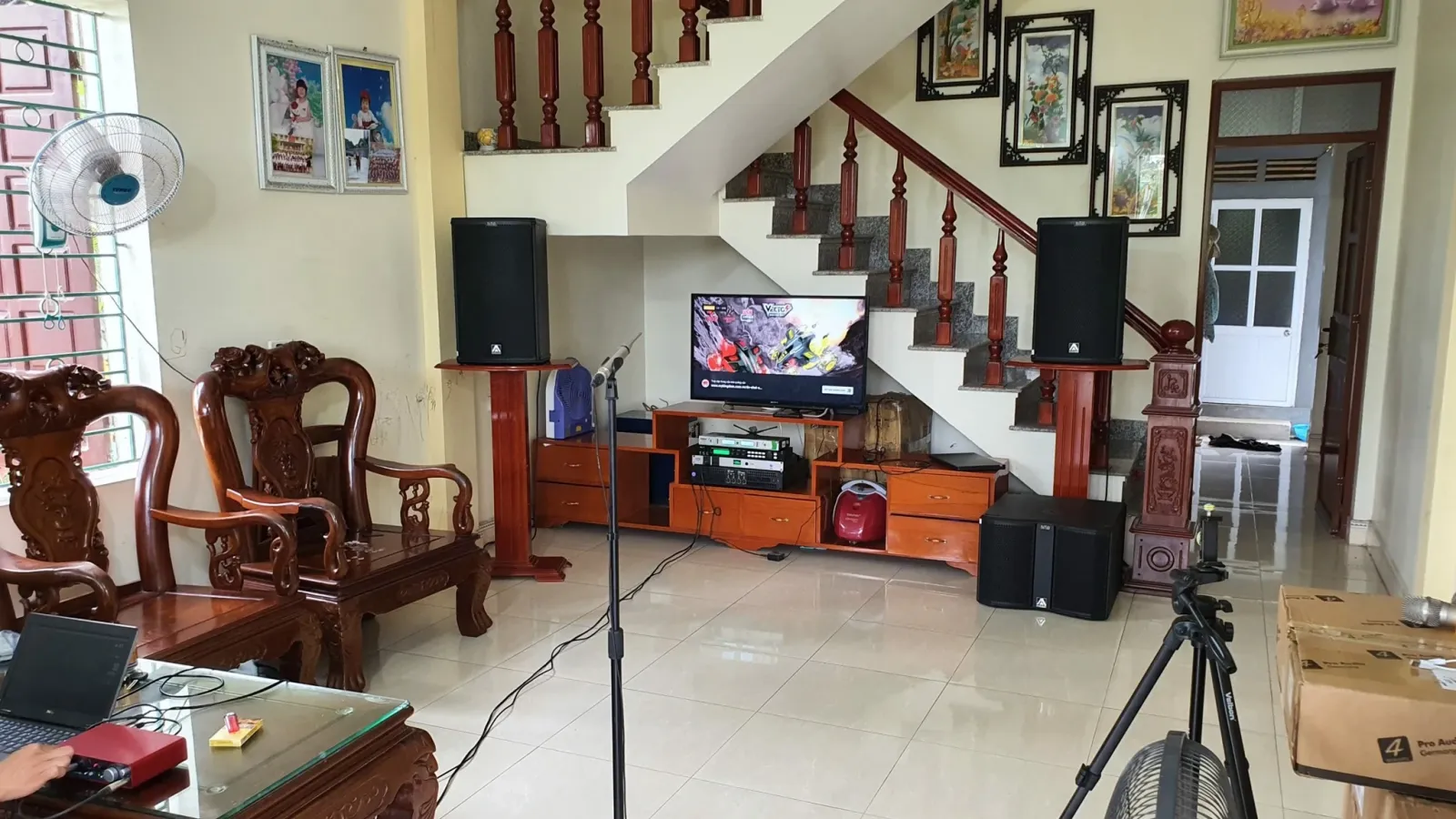 d&agrave;n karaoke cao cấp 