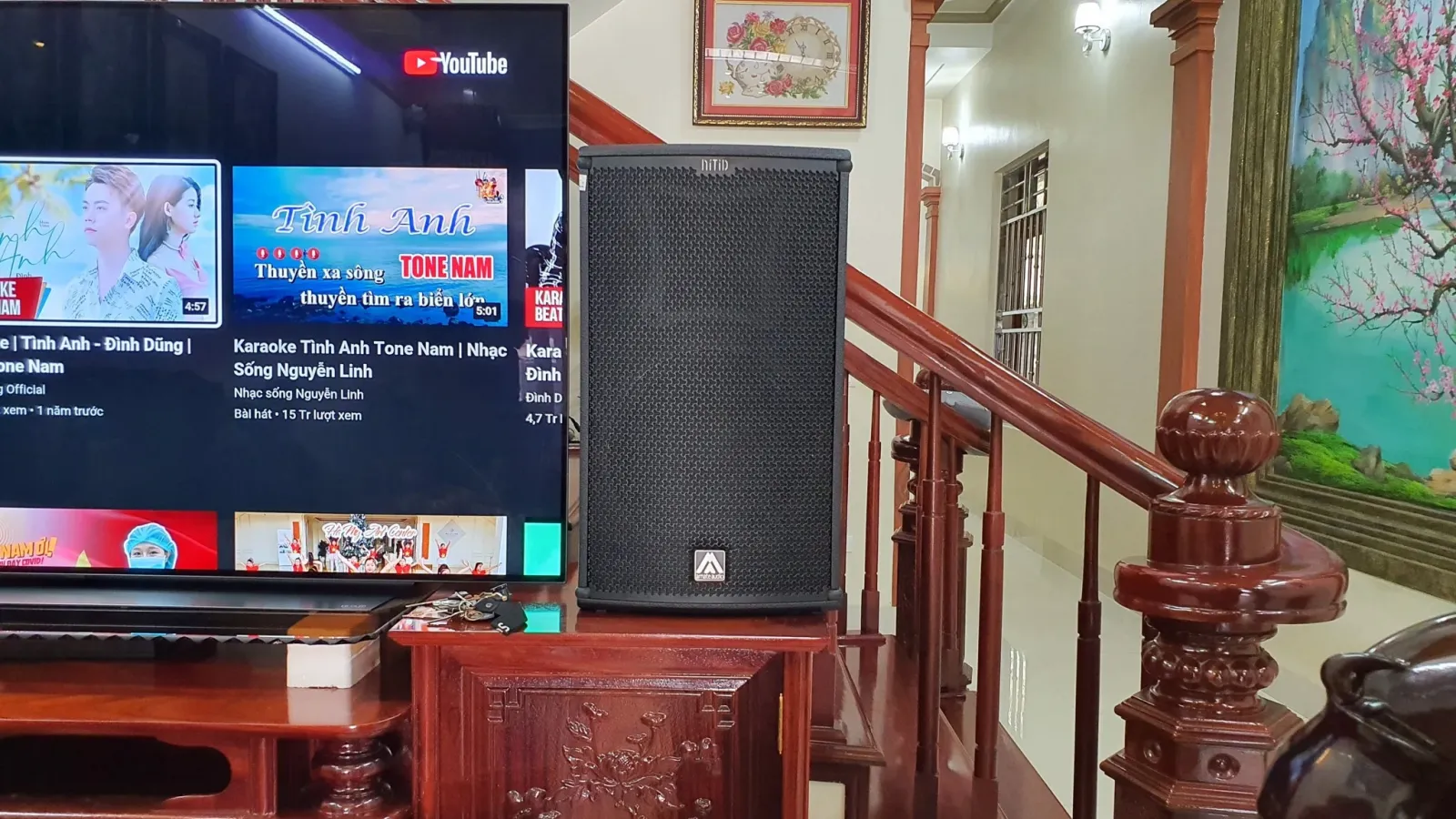 dàn loa hát 