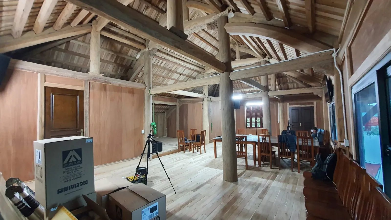 lắp đặt bộ d&agrave;n 