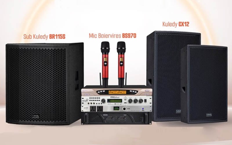 Dàn karaoke gia đình Kuledy CX12 [Dàn 03]