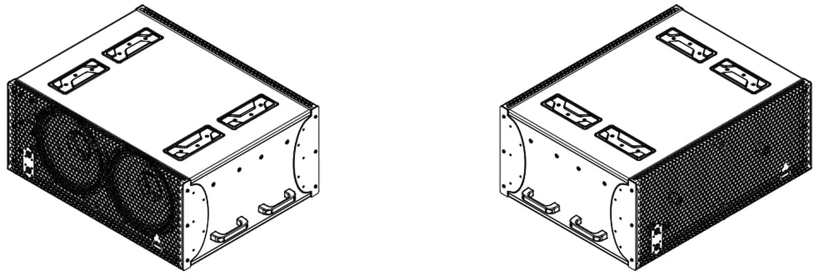 Loa siêu trầm siêu nhỏ gọn Adamson IS213