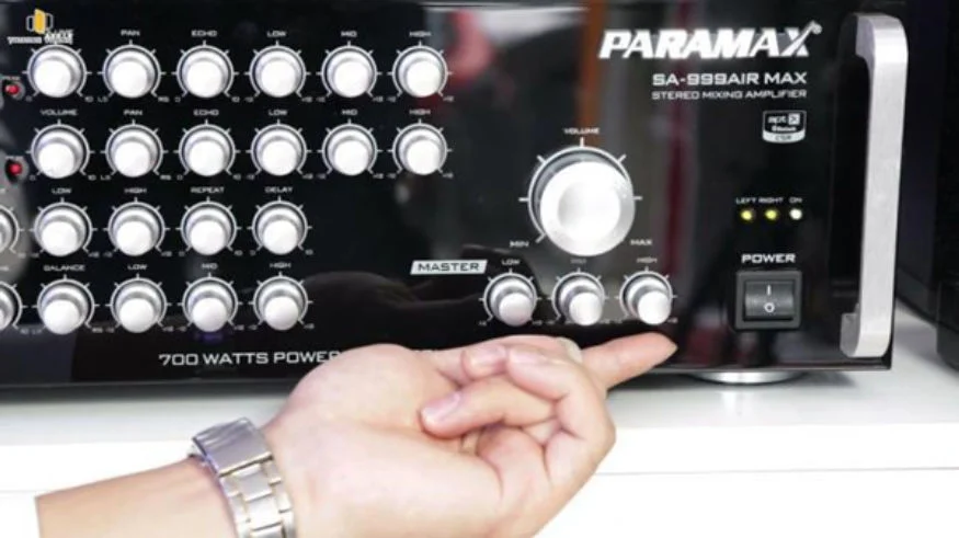 Chỉnh amply nghe nhạc