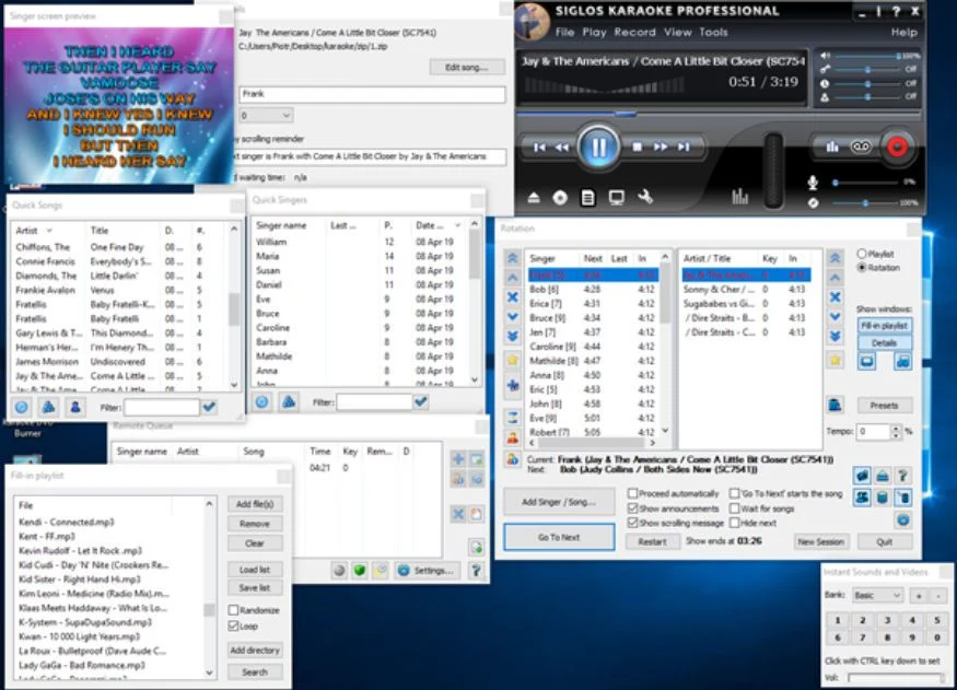 Siglos karaoke Professional