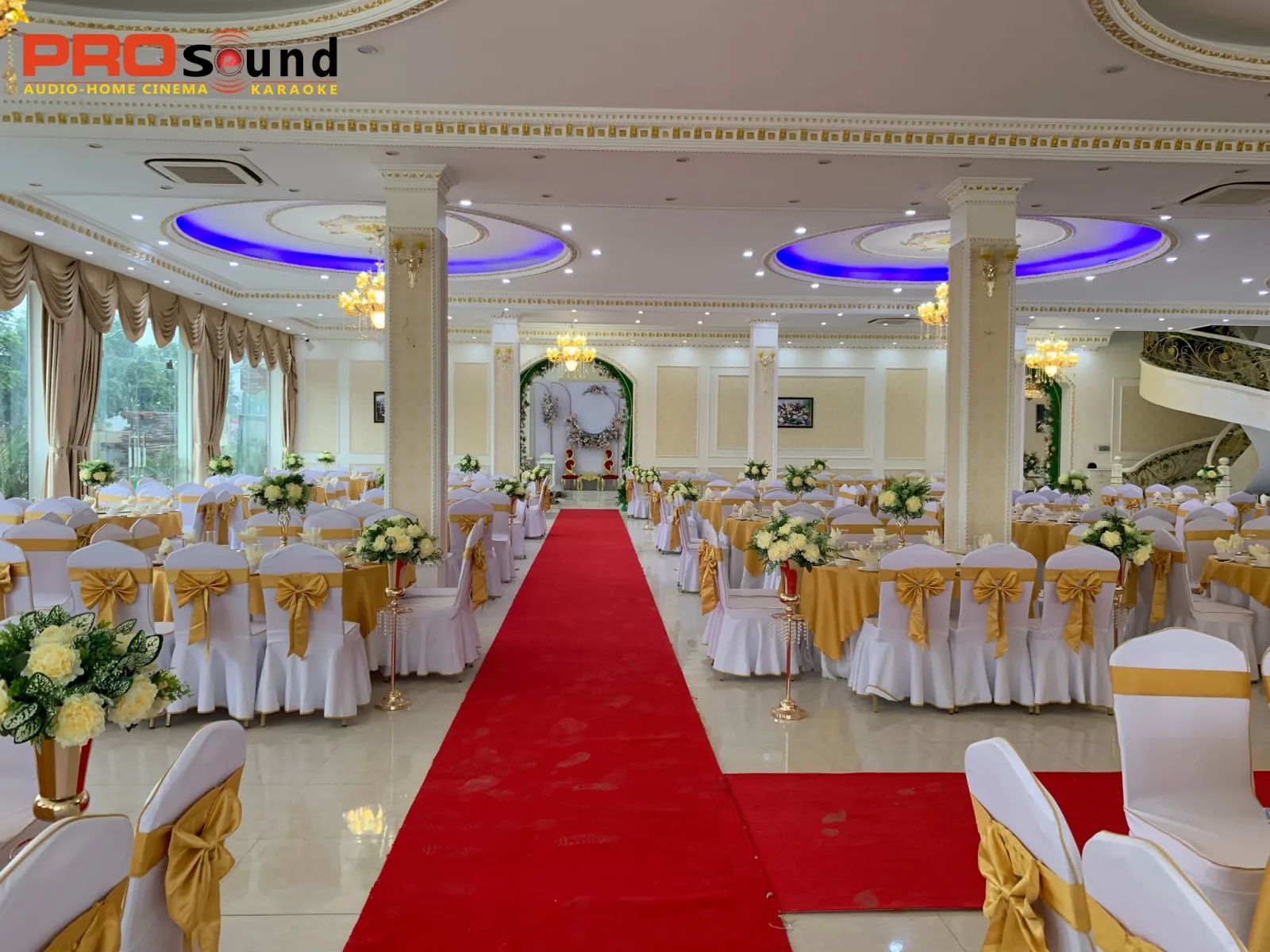 Công trình tiệc cưới Phúc Sinh Palace - Thạch Thất