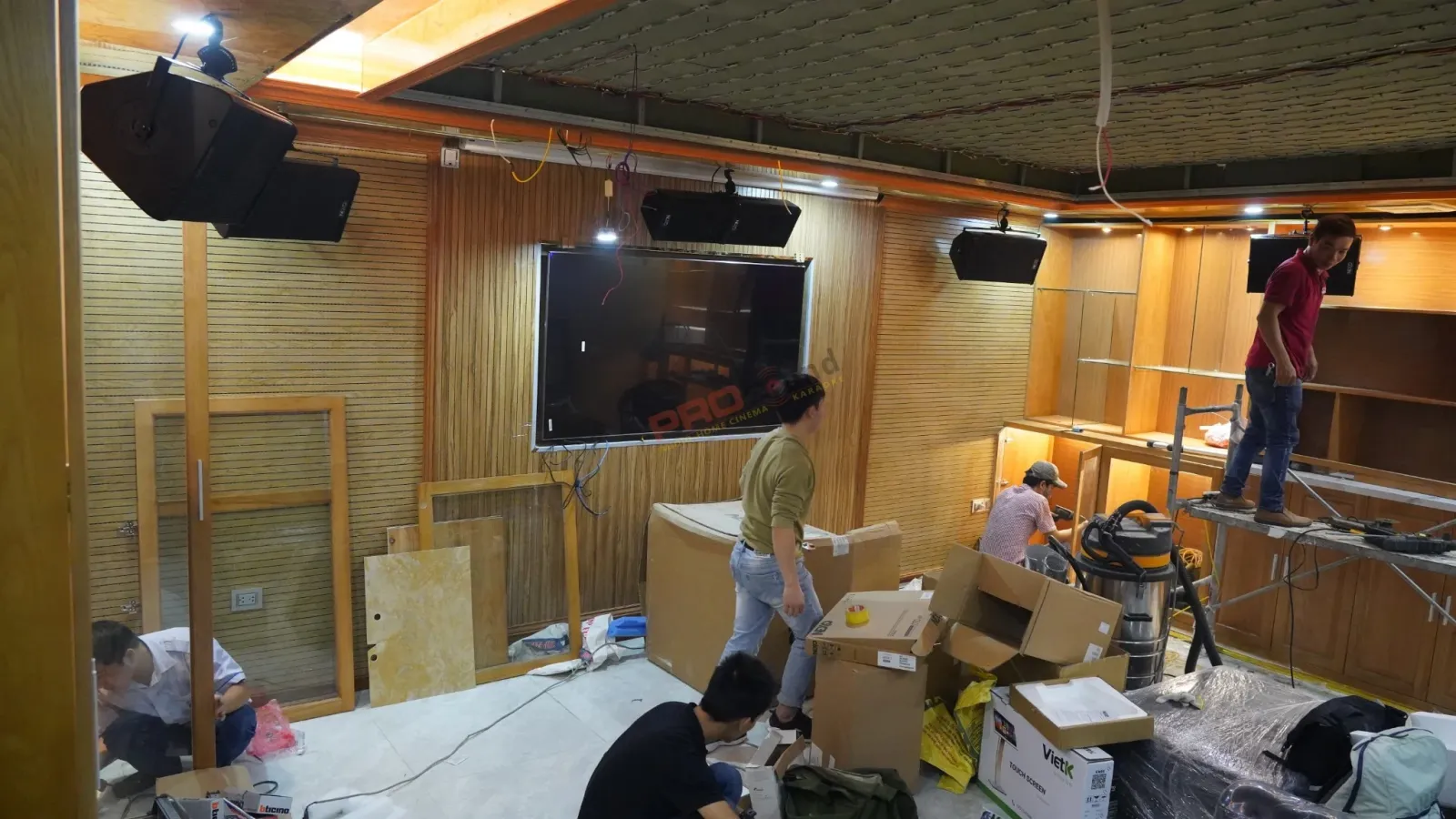 Vị trí của loa Sub karaoke