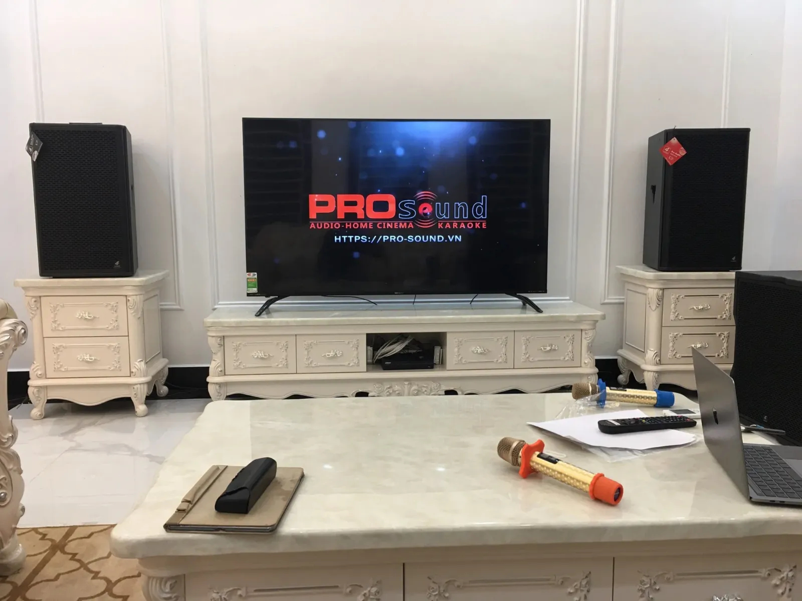 Tại sao dàn karaoke bị tình trạng hú rít? Cách khắc phục hiệu quả