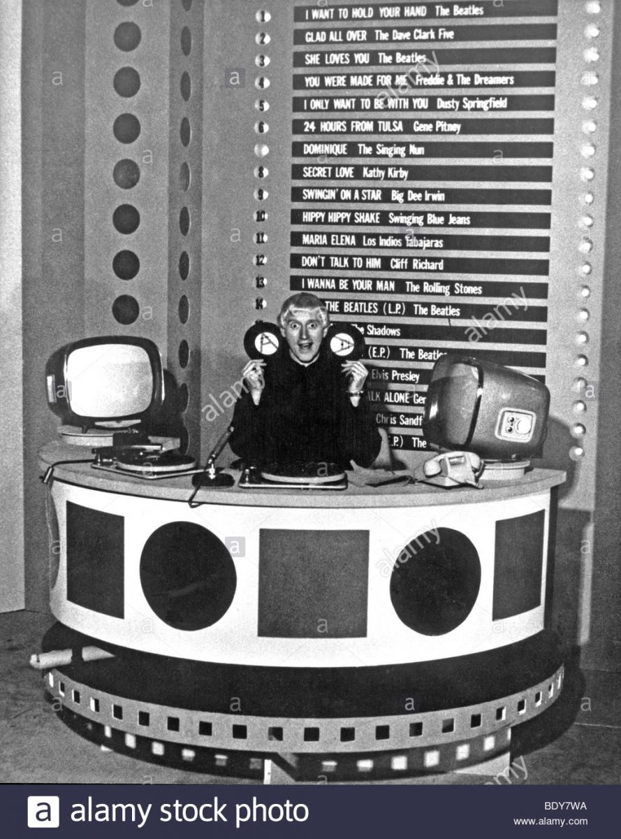 Jimmy Saville trong một show radio