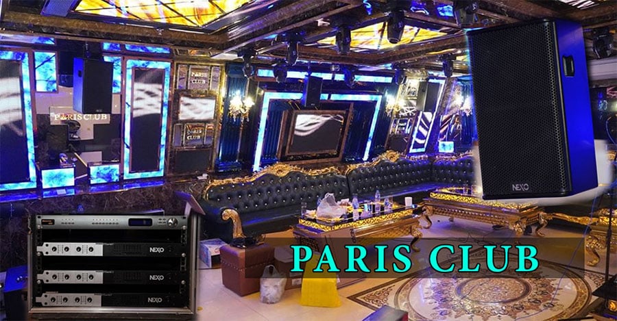 Lắp đặt âm thanh karaoke cho quán  PARIS CLUB Kim Giang Hà Nội