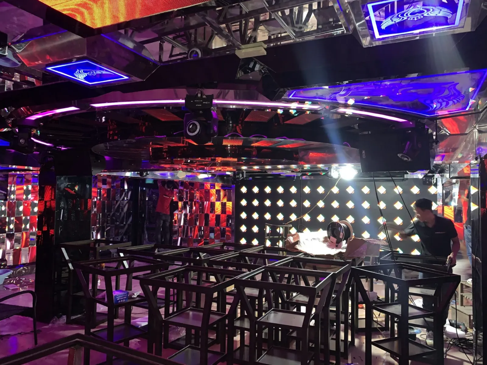 Lắp đặt hệ thống âm thanh NEXO cho bar Blove99 Hải Phòng