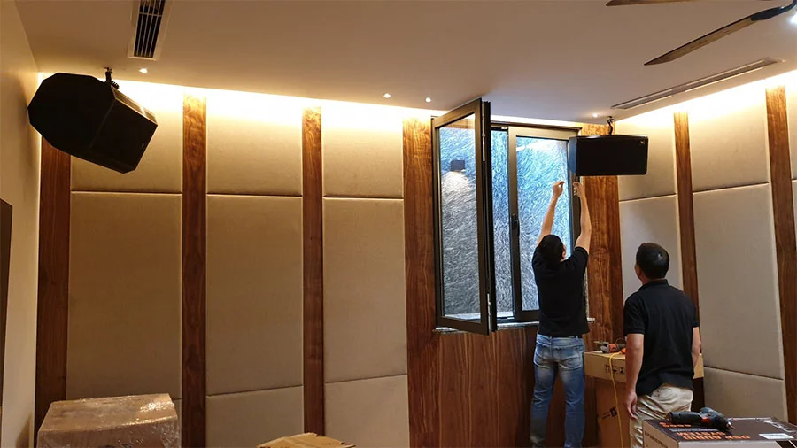 Lắp đặt âm thanh 4Acoustic tại biệt thự Vinhome Greenbay