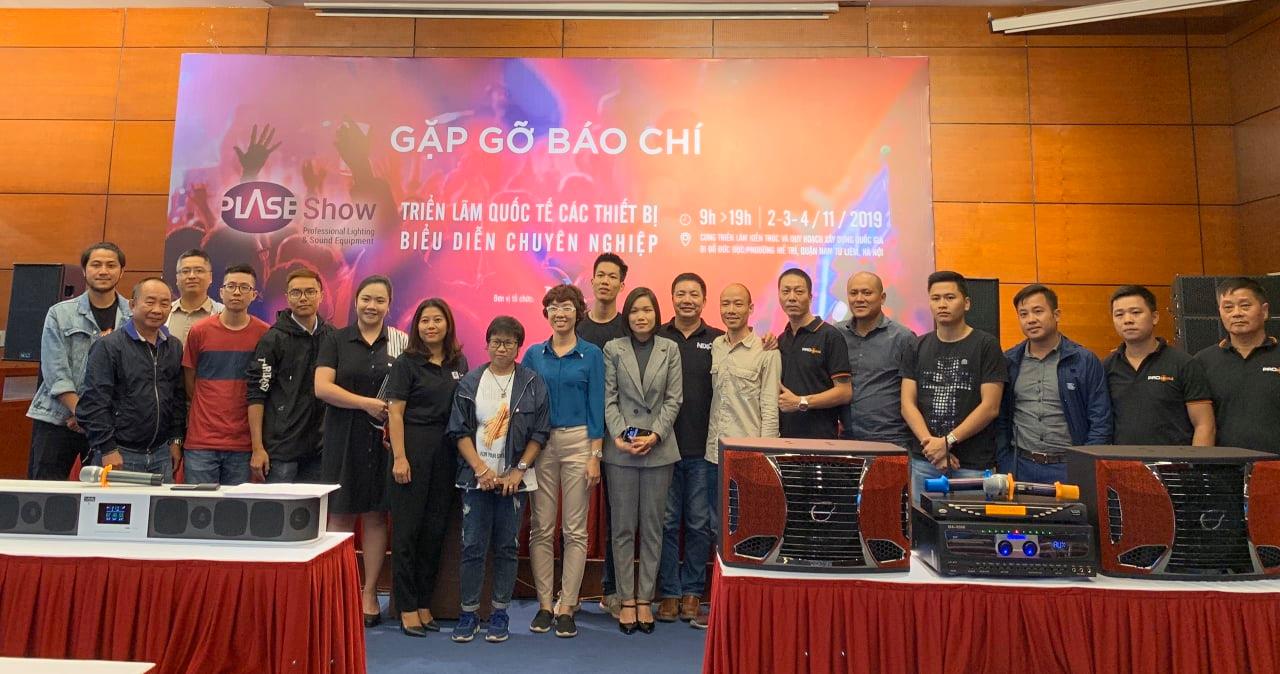 C&ocirc;ng ty Pro Sound Việt Nam tham gia triển l&atilde;m &acirc;m thanh quốc tế Plase Show