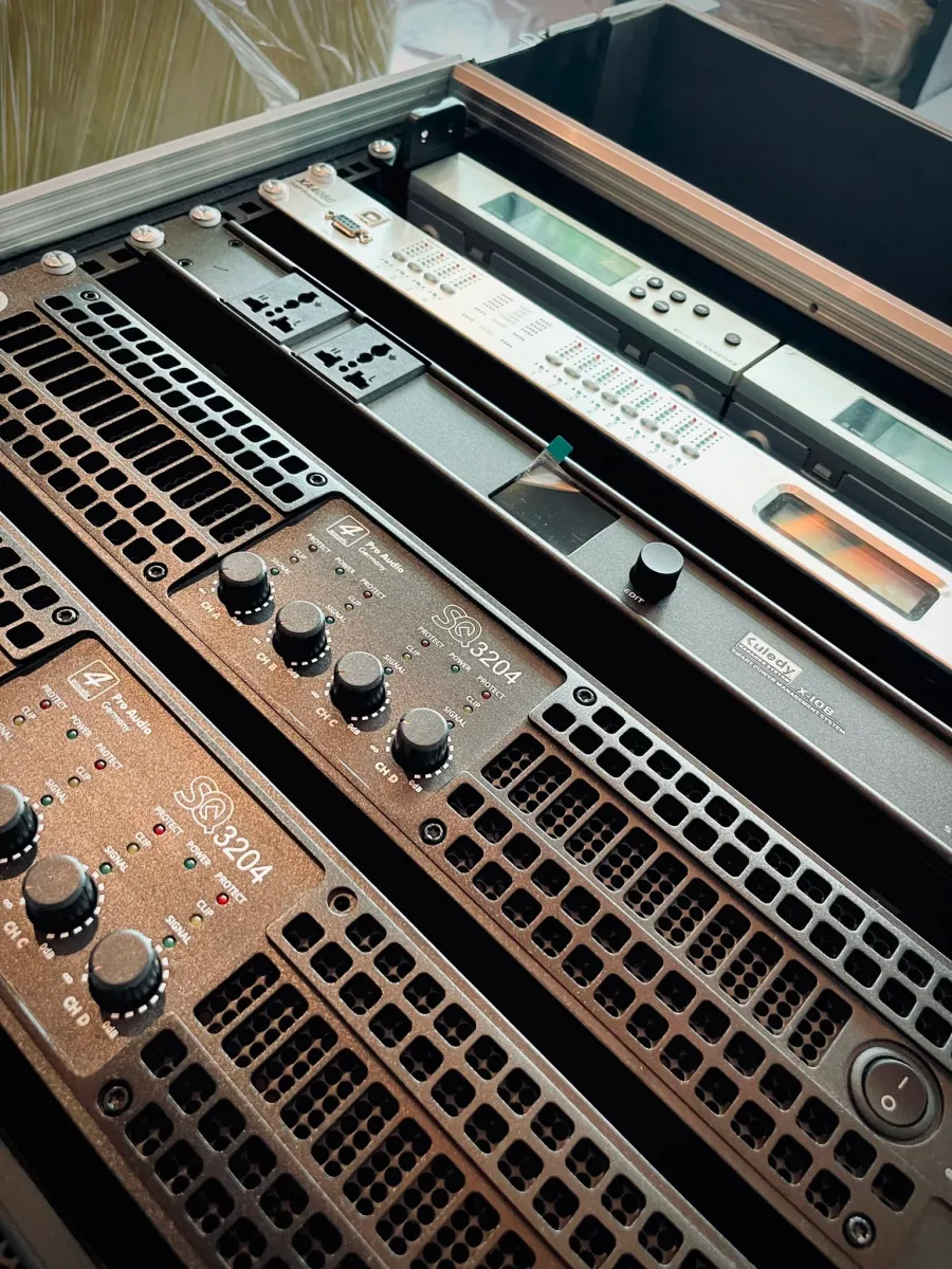 Lắp đặt hệ thống âm thanh AMATE S26P 