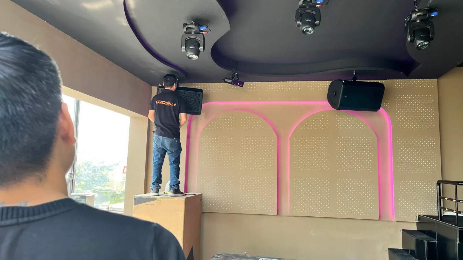 Lắp đặt hệ thống âm thanh 4Acoustic 112K 