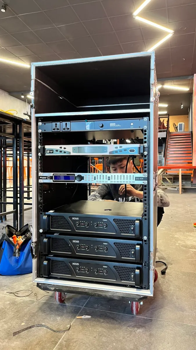 Lắp đặt hệ thống âm thanh loa Kuledy CX12 