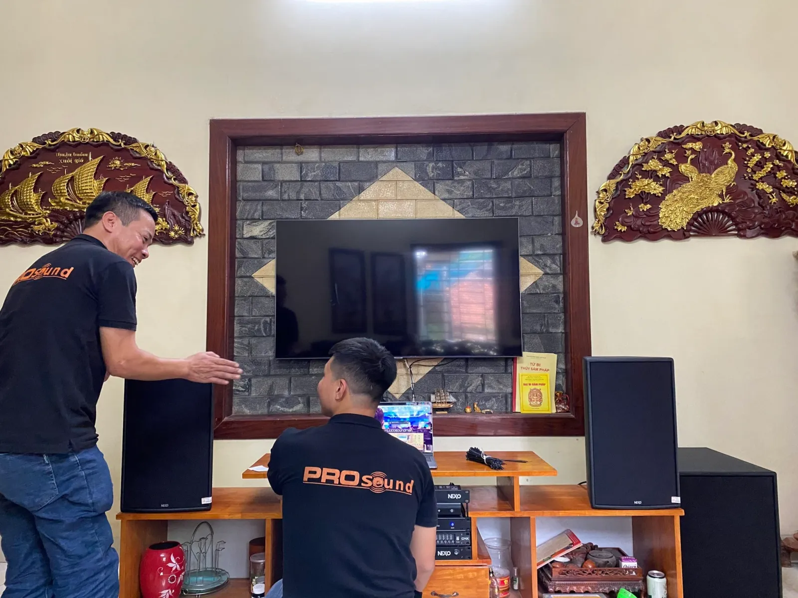 đấu nối các thiết bị 